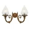 Darwin Two-Arm Wall Light Bedroom Wall Lights Great Lighting UK Ltd