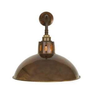 Paris Industrial Wall Light Brass Wall Lights Great Lighting UK Ltd