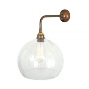 Eden Modern Wall Light 25 cm Glass & Globe Wall Lights Great Lighting UK Ltd