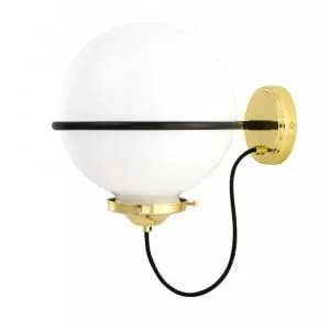 Oranmore Wall Light Globe and Glass Wall Lights Great Lighting UK Ltd