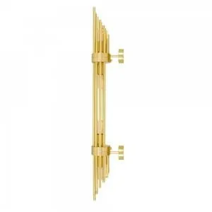 Victoria Brass Tube Wall Light Antique Brass Wall Lights Great Lighting UK Ltd