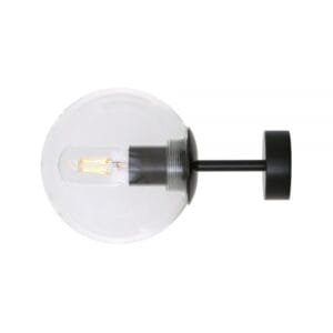 Venice Globe Wall Light Glass & Globe Wall Lights Great Lighting UK Ltd