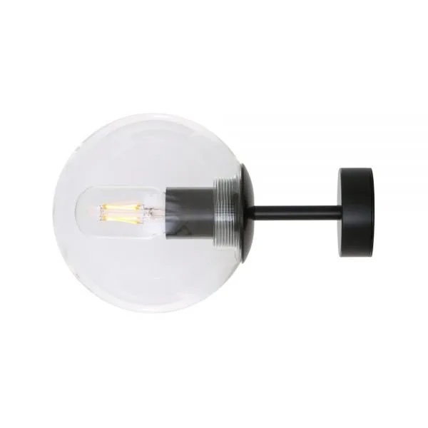 Venice Globe Wall Light Globe and Glass Wall Lights Great Lighting UK Ltd