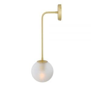 Westport Glass Globe Wall Light Glass & Globe Wall Lights Great Lighting UK Ltd