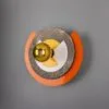 Mars Colourful Disc Wall Light Coloured Wall Lights Great Lighting UK Ltd