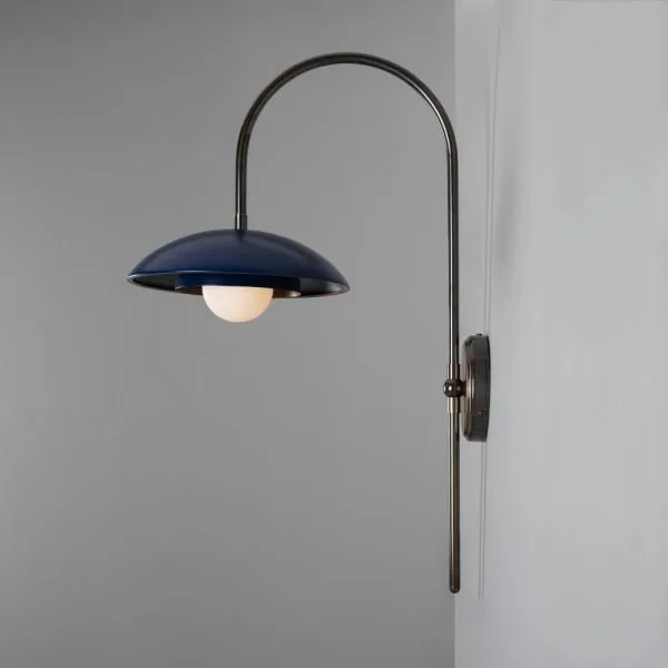 Marrakesh Art Deco Arc Wall Light 60cm Bedroom Wall Lights Great Lighting UK Ltd