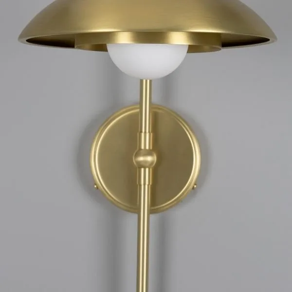 Marrakesh Art Deco Arc Wall Light 60cm Bedroom Wall Lights Great Lighting UK Ltd