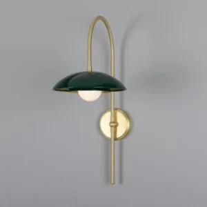 Marrakesh Art Deco Arc Wall Light 60cm Bedroom Wall Lights Great Lighting UK Ltd
