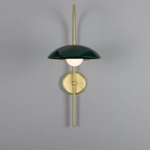 Marrakesh Art Deco Arc Wall Light 60cm Bedroom Wall Lights Great Lighting UK Ltd
