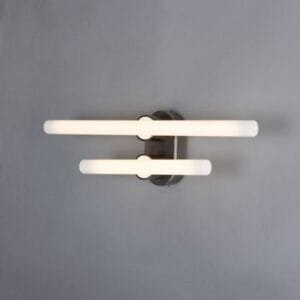 Valencia Double Bathroom Mirror Light IP20 Brass Bathroom Wall Sconces Great Lighting UK Ltd