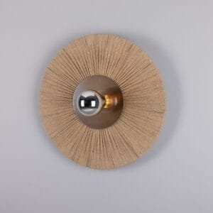 Syracuse Raffia Rope 54cm Wall Light Raffia Wall Lights Great Lighting UK Ltd