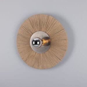 Syracuse Raffia Rope 54cm Wall Light Raffia Wall Lights Great Lighting UK Ltd