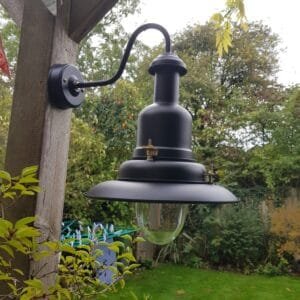 Large Fisherman’s Wall Light IP44 Rated - Choice of Colours Nautical Wall Lights Great Lighting UK Ltd