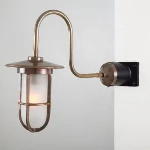 Outdoor Corner Bracket for Mullan Lights Fisherman's Glass - Corner Brackets Great Lighting UK Ltd