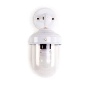 Stable / Barn Outdoor Wall Light IP44 - Choice of Colours Glass Outdoor Wall Lights Great Lighting UK Ltd