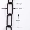 Heavy Link Chain for Hanging Lights 3.8mm Brass Parts Great Lighting UK Ltd