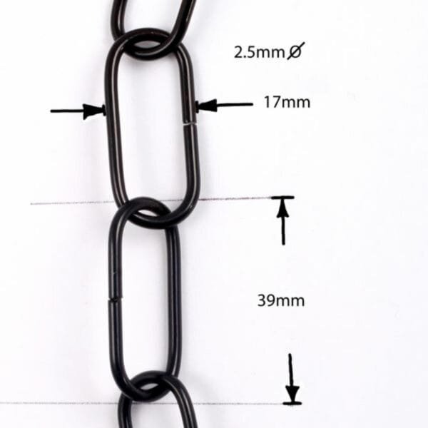 Light Link Chain for Hanging Lights 2.8mm - Image 2