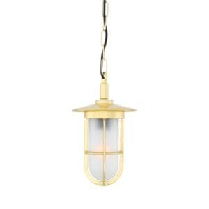 Ramor Nautical IP65 Pendant Light Brass Pendants Great Lighting UK Ltd