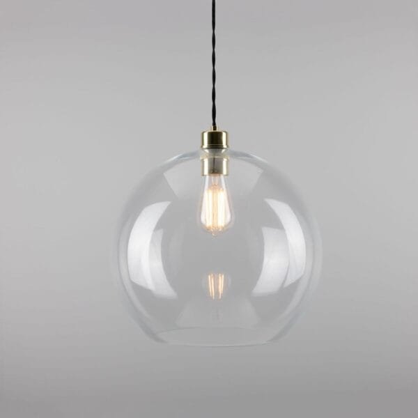 Eden 350mm Clear Sphere Pendant