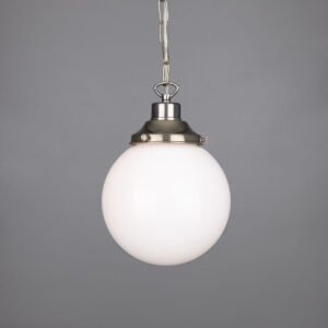 Yerevan Globe Pendant Light 20 cm Glass & Globe Lights Great Lighting UK Ltd