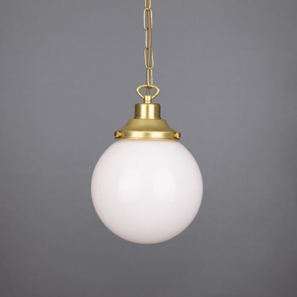 Yerevan Globe Pendant Light 20 cm Glass & Globe Lights Great Lighting UK Ltd