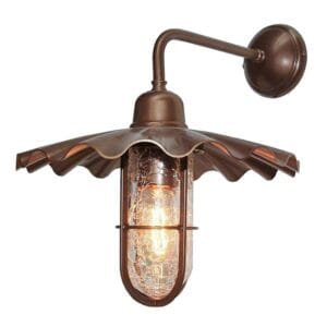 Ardle A Well Glass Wall Light IP65 Industrial Wall Lights Great Lighting UK Ltd