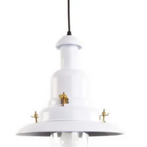Large Fisherman's Pendant Light | Choice of Colours Nautical and Rope Lights Great Lighting UK Ltd