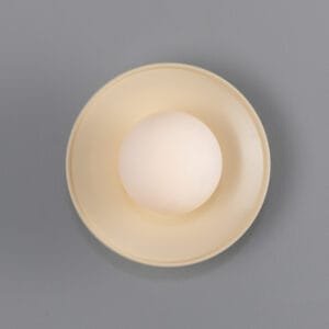 Aosta Coloured Bathroom Disc Wall Light Kitchen Wall Lights Great Lighting UK Ltd