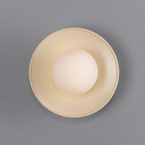 Aosta Coloured Bathroom Disc Wall Light Kitchen Wall Lights Great Lighting UK Ltd