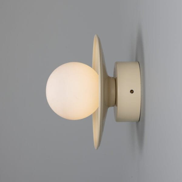 Aosta Coloured Bathroom Disc Wall Light Kitchen Wall Lights Great Lighting UK Ltd