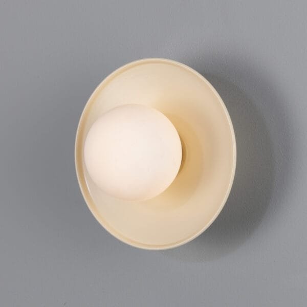 Aosta Coloured Bathroom Disc Wall Light Kitchen Wall Lights Great Lighting UK Ltd