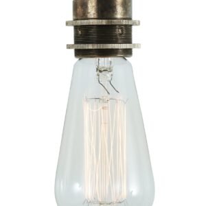 Bangui Bare Bulb Ceiling Light Flush Brass Lights Great Lighting UK Ltd