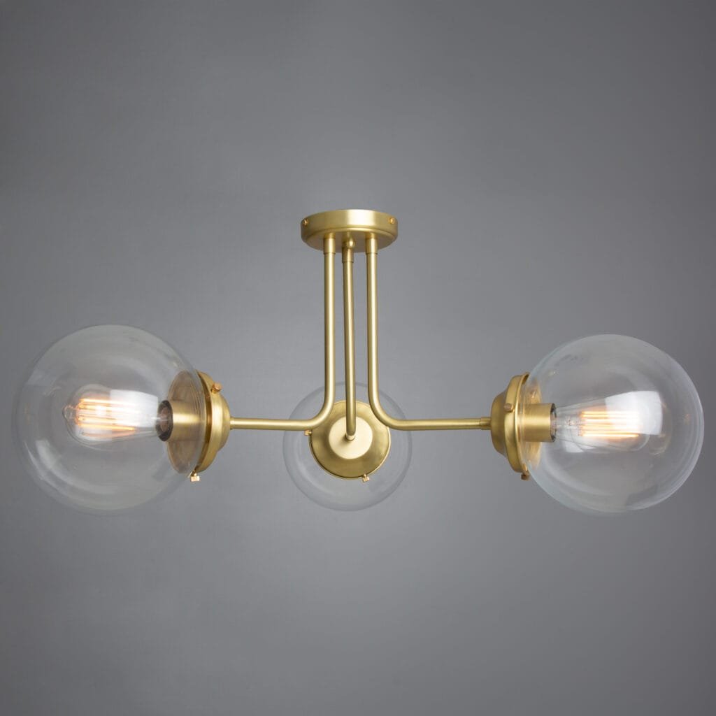 Hayes 3 Light Semi-Flush Ceiling Light