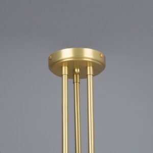 Hayes 3 Light Semi-Flush Ceiling Light Hallway Ceiling Lights Great Lighting UK Ltd