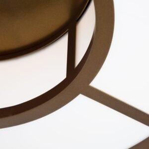 Norman Large Ring Flush Chandelier | LED Dimming Light Living Room Ceiling Lights Great Lighting UK Ltd