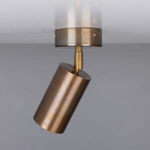 Evanston Directional Brass Spot Light New Arrivals Great Lighting UK Ltd