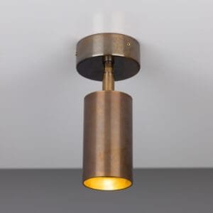 Evanston Directional Brass Spot Light New Arrivals Great Lighting UK Ltd