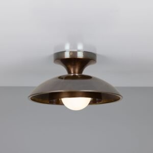Art Deco 25cm Double Dish Ceiling Light | The Marrakesh Bedroom Ceiling Lights Great Lighting UK Ltd