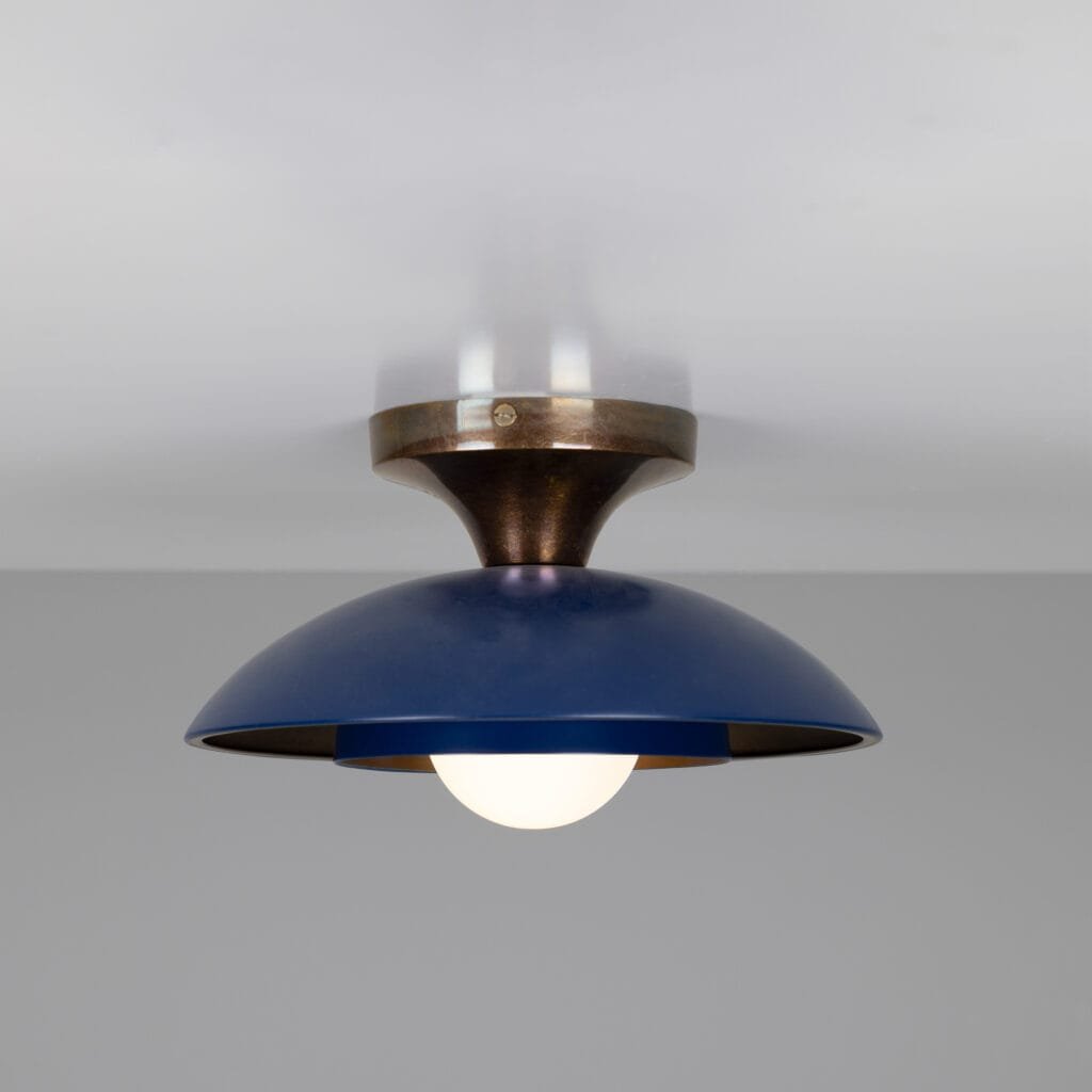 Art Deco 25cm Double Dish Ceiling Light | The Marrakesh