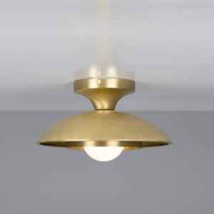 Art Deco 25cm Double Dish Ceiling Light | The Marrakesh Bedroom Ceiling Lights Great Lighting UK Ltd