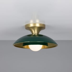 Art Deco 25cm Double Dish Ceiling Light | The Marrakesh Bedroom Ceiling Lights Great Lighting UK Ltd