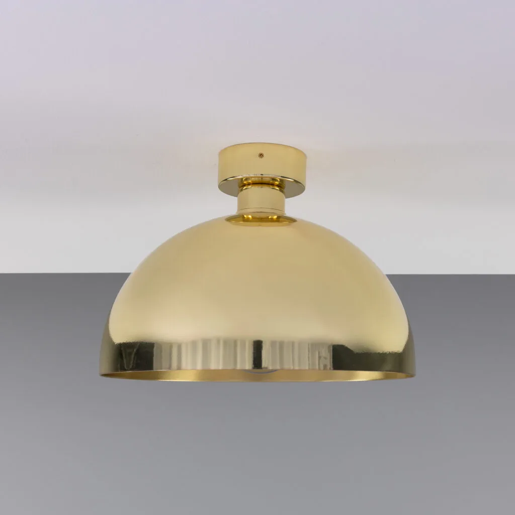 Maua 30cm Brass Dome Ceiling Light