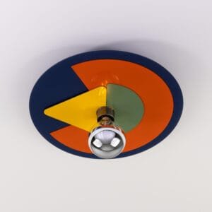 Coloured Disc Neptune Ceiling Light | The Neptune Coloured Light Fixtures Great Lighting UK Ltd