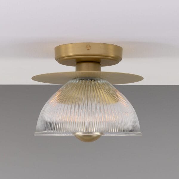 Eclipse Prismatic Glass Ceiling Light Holophane Ceiling Fittings Great Lighting UK Ltd