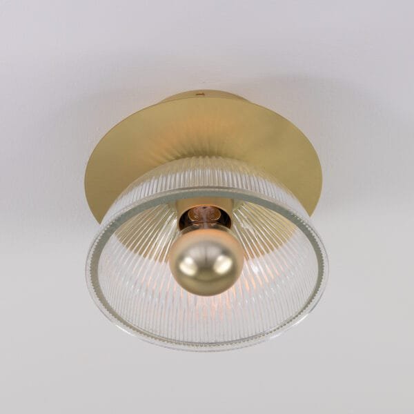 Eclipse Prismatic Glass Ceiling Light Holophane Ceiling Fittings Great Lighting UK Ltd