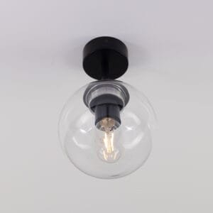 Venice Small Glass Globe Light | Ceiling or Wall Hallway Lighting Ideas Great Lighting UK Ltd