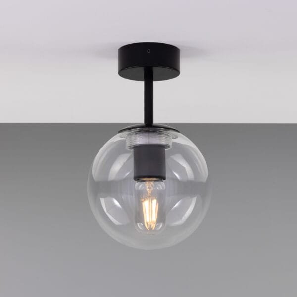 Venice Small Glass Globe Light | Ceiling or Wall Hallway Lighting Ideas Great Lighting UK Ltd