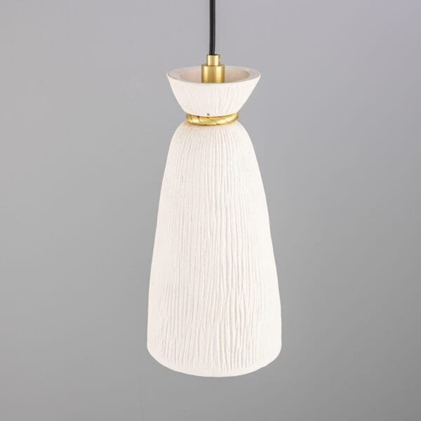 White Bathroom Pendant | Ceramic Parva Pendant Light Ceramic Pendant Lighting Great Lighting UK Ltd