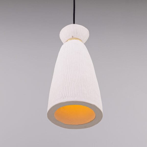 White Bathroom Pendant | Ceramic Parva Pendant Light Ceramic Pendant Lighting Great Lighting UK Ltd