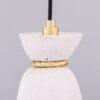 White Bathroom Pendant | Ceramic Parva Pendant Light Ceramic Pendant Lighting Great Lighting UK Ltd